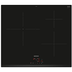 Table de cuisson induction 60cm 3 foyers 4600w noir - EU63KBJB5E - SIEMENS