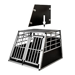 Avis Helloshop26 Cage de transport pour chien double dos droit 97 x 90 x 69,5 cm 3708144/2