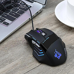 Universal CPI réglable de la souris filaire 8D 7Levels pour ordinateur portable PC Gamer Gamer SILENCE