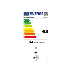 Réfrigérateur 1 porte intégrable à pantographe 144l - HABUL011 - HOTPOINT