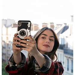 CABLING®Coque robuste /qualité luxe/Emily in Paris 3D Phone Case Vintage Camera pour Iphone 11