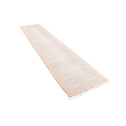 Vidal Tapis de couloir en laine 404x81 rose Darya