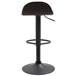 Non Tabouret de bar Lana V2 noir pas cher