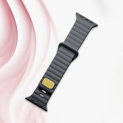 Acheter Avizar Bracelet pour Apple Watch 41mm / 40mm / 38 mm Silicone Souple et Doux Gris foncé