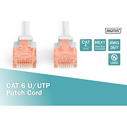 Acheter DIGITUS Câble LAN Cat 6-2,5m - RJ45 Câble réseau - UTP Non blindé - Compatible Cat-6A & Cat-5e - Gris