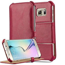 Cadorabo Etui Samsung Galaxy S6 EDGE en Rouge Coque