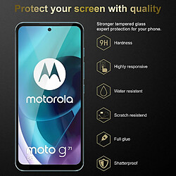 Cadorabo Verre trempé Motorola MOTO G71 5G Film Protection