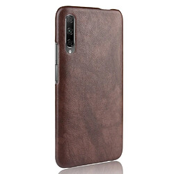 Avis Wewoo Coque PC + PU antichoc Litchi Texture pour Huawei Honor 9X / 9X Pro marron