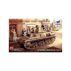 Bronco Models Maquette Char French Hotchkiss H38/39 Light Tank