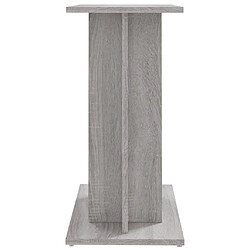 Acheter vidaXL Support pour aquarium sonoma gris 60x30x60 cm bois d'ingénierie