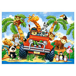 Castorland Puzzle 60 pièces : Animaux en safari