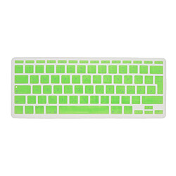 Couverture de film de clavier phonétique allemande pour Macbook européen de 11 pouces, vert