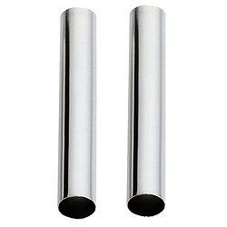 Acheter 100pcs Perles Tube Entretoise Lisse Conclusions Tube Métallique Perles D'espacement De Bijoux En Argent