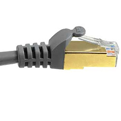 HAMA Câble réseau (RJ45) "Droit" CAT 5e STP, 1,50m