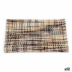 Berilo Tapis de bain 50 x 80 cm Marron (12 Unités)