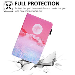 Etui en PU Impression de motifs avec support le coucher du soleil pour votre Samsung Galaxy Tab A7 Lite 8.7 (2021) T220/T225