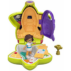 Avis Polly Pocket Tiny Pocket Places Rockin Science compact avec emplacement sur le thAme de la science, poupAe Micro Shani, rAvAlation surprise, fusAe, volcan, tAlescope, anneau A clipser et plus encore, A partir de 4 ans