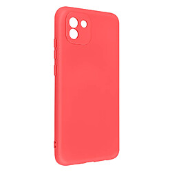 Avizar Coque Samsung Galaxy A03 Silicone Semi-rigide Finition Soft-touch Fine fuschia