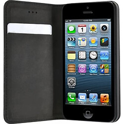 BigBen Connected Étui de Protection pour iPhone 5/5S/SE Folio Noir