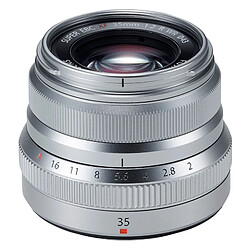 FUJIFILM Objectif Fujinon XF 35 mm f/2 R WR SILVER