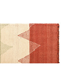 Vidal Tapis de laine 184x146 orange Jajim