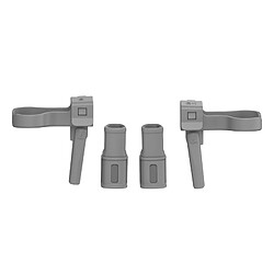 4 Pièces Train D'atterrissage Extensions de Jambes Compatible avec DJI Mavic Air 2S Drone Accessoires