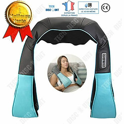 TD masseur cervical dos epaule cou shiatsu electrique chauffant sans fil vibrant appareil de massage douleurs coussin intelligent