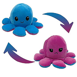 Universal Poupée Octopus réversible - jouet en peluche à double face