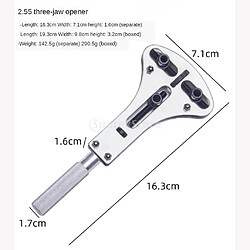 Avis Ouvreur Professionnel De Retrait De Boîtier Arrière De Montre D'outil De Réparation De Montre L