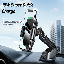 Universal Chargeur sans fil 15W Porte-auto pour ventilation d'air Porte-téléphone de voiture Intelligent Infrarouge Rapide Chargeur sans fil | Chargeur de voiture