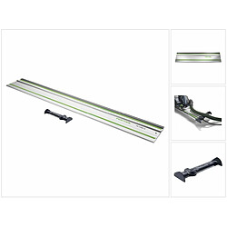 Festool FS 1400/2 Rail de guidage 1400 mm + FS/2-AW Butoir ( 491498 )