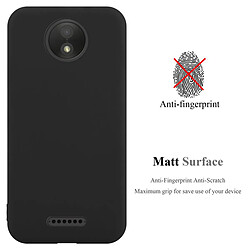 Cadorabo Coque Motorola MOTO C PLUS Etui en Noir