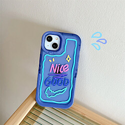 GUPBOO Étui pour iPhone11ProMax support de cas de téléphone portable anglais graffiti de personnalité féminine