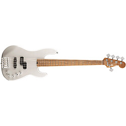 Pro-Mod San Dimas Bass PJ V MN Platinum Pearl Charvel