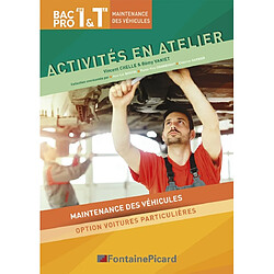 Activités en atelier, bac pro maintenance des véhicules 1re & terminale : maintenance des véhicules option voitures particulières