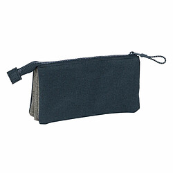 Avis Trousse Fourre-Tout Triple Kappa Dark navy Gris Blue marine 22 x 12 x 3 cm