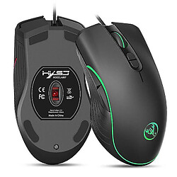 Avis Universal Gaming Mouse 6400 DPI Ergonomic Hand GRIPS RVB Backlit Optical Optical Wired 7 Boutons