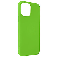 Avizar Coque iPhone 13 Pro Max Silicone Semi-rigide Finition Soft-touch vert