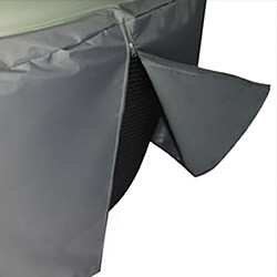 Beliani Bâche de protection CHUVA 170x160x75 cm Gris pas cher