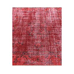 Vidal Tapis de laine 259x147 rouge Ultra Vintage pas cher