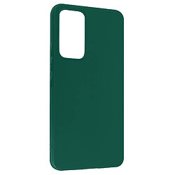 Avizar Coque Xiaomi 12 Lite Silicone Flexible Finition Mate Anti-traces vert foncé