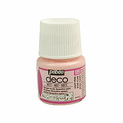 Pebeo Peinture acrylique opaque mate - Rose clair - 45 ml