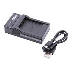 vhbw Chargeur, câble de charge Micro USB pour appareil photo Canon Powershot SX420IS, SX420 IS.