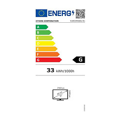 Acheter Ecran PC - IIYAMA - XUB3294QSU-B1 - 31,5 VA LED WQHD 2560 x 1440 - 4ms - 75Hz - HDMI DP