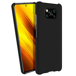 Avizar Coque Xiaomi Poco X3 et X3 Pro Protection Rigide Antichoc Anti-traces Noir