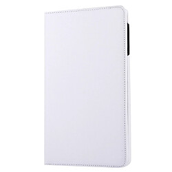 Wewoo Housse Étui blanc pour Samsung Galaxy Tab Une 10.1 / T580 Litchi Texture horizontale Flip 360 degrés rotation en cuir avec support