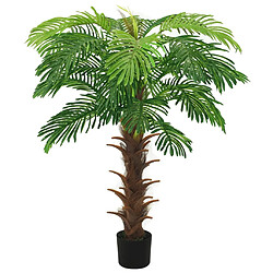 vidaXL Palmier Cycas artificiel avec pot 140 cm Vert