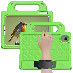 Coque en TPU avec béquille et bandoulière vert pour votre iPad mini (2021)