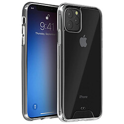 Avizar Coque iPhone 11 Pro Max Bi-matière Bumper Collection Cristal Transparent