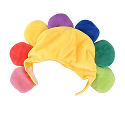 Chat Chiens Soleil Fleur Chapeau Mignon Pet Chapeaux Costume Perruque